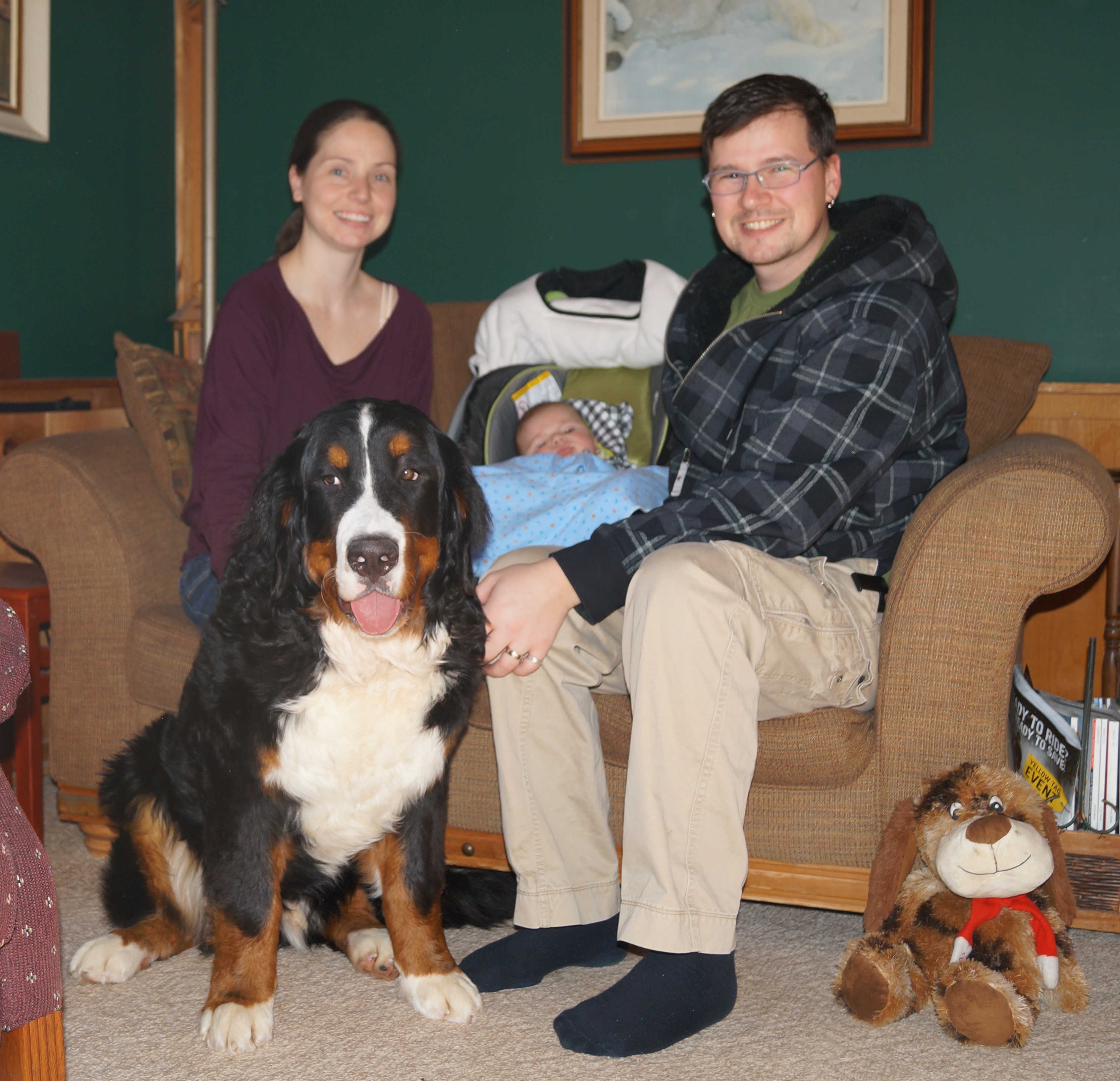 with new family with new family